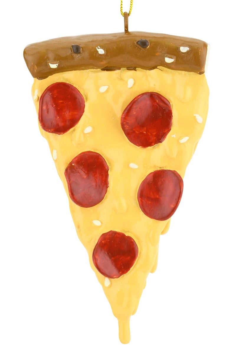 Tree Buddees Slice of Pepperoni Pizza Christmas Ornament Food Ornaments - Image 3